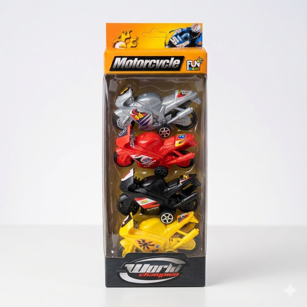 Kit Motos a fricção World 