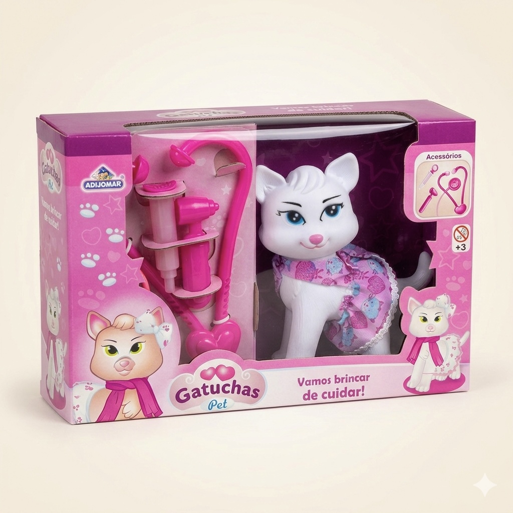 Gatuchas Pet c/ acessórios